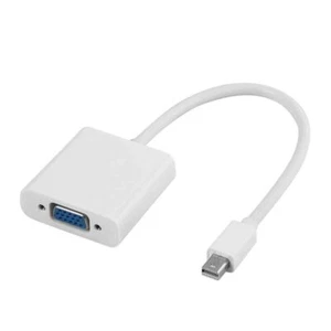New Mini Display Port DP to VGA Cable Adapter Converter For Macbook/Pro/Air/iMac - Picture 1 of 7