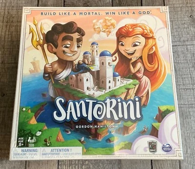 Spin Master Games Santorini Strategy-Based Board Game New SEALED - Image 1 of 2