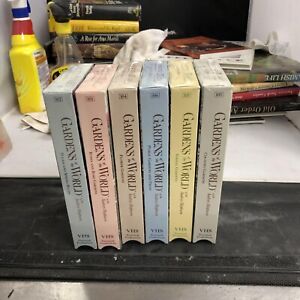 Lot of 6 Gardens of the World With Audrey Hepburn New - Sealed