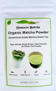 Organic Matcha Powder, Ceremonial Grade Matcha Green Tea, New Season Harvest - Picture 1 of 13