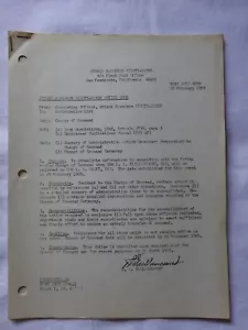ATKRON-97 Notice 5000 ~ Befehlswechsel 1969 ~ CDR Vaillancourt - CDR Kraft - Bild 1 von 5