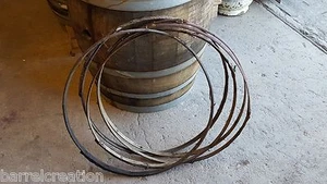 5 gebrauchte Weinfass Weidenreifen aus Napa Valley WInery - Bild 1 von 2