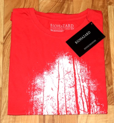 Resident Evil BIOHAZARD Official Collection Capcom Very rare T Shirt Size : XS - Image 1 of 4