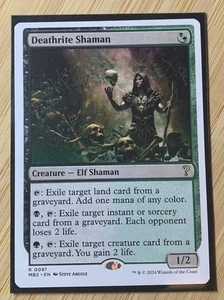 Deathrite Shaman - FANTASTISCHER Zustand - Mystery Booster 2 - Regular NM MTG - Bild 1 von 1