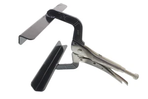 Welding Locking C-Clamp Quick Release Mole Vice Grip Metal Sheet Work Pliers - Picture 1 of 5