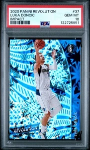 Luka Doncic 2020 Panini Revolution Impact /149 PSA 10 - Picture 1 of 2
