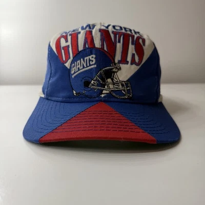 New York Giants Split Color Snapback | Logo Athletic Pro Line 90s NFL Hat Foto 1 de 4