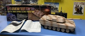 Vintage Chicago Model International 1/20 Super ABRAMS M1A1 Desert Storm R/C - Picture 1 of 18