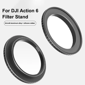 Aluminum Alloy Filter Holder for DJI Action6 Lightweight Design For 49mm - Picture 1 of 12