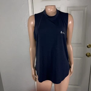 Camisa para mujer Cotopaxi mediana Quito Active camiseta sin mangas azul cuello redondo gimnasio H4-10 - Imagen 1 de 5