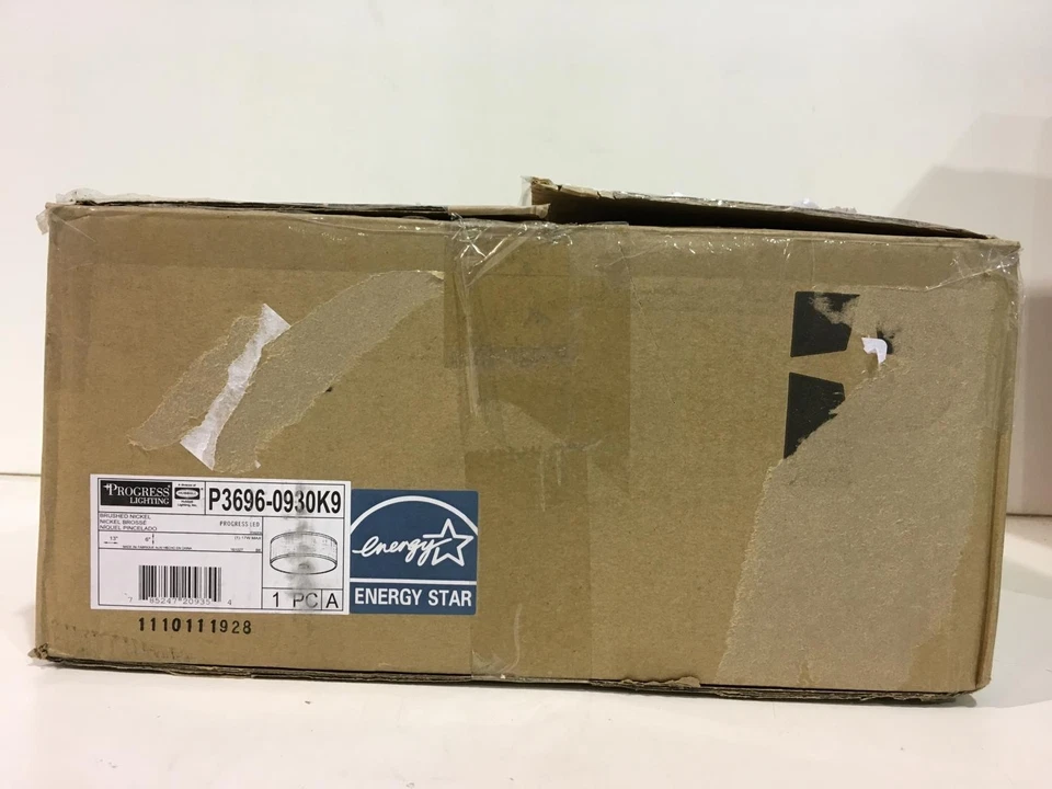 Progress Lighting 13" Inspire 17 vatios níquel cepillado integrado LED montaje empotrado Foto 1 de 3