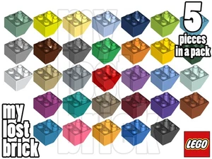 LEGO - Part 3660 - Slopes Inverted 2x2 45° (Pack of 5) + NEW + SELECT COLOUR - Picture 1 of 34