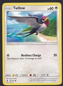 Taillow - 103/145 - Guardians Rising  Common - Picture 1 of 2