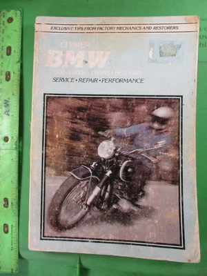 Clymer Riparazione/Servizio Manuale 1955-1969 BMW R50/2 R60/2 R69 R69s  152 - Immagine 1 di 4