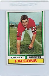 1974 Topps #29 John Zook Falcons NM *20 - Picture 1 of 1