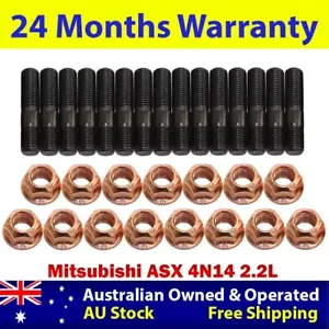 High Tensile Exhaust Manifold&Turbo Stud Kit For Mitsubishi ASX 4N14 2.2L - Picture 1 of 5