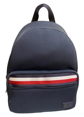Mochila Tommy Hilfiger/Azul Oscuro/Correas Ajustables-Bolsillos con Cierre de Cremallera/¡NUEVA CON ETIQUETAS! Foto 1 de 4