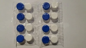 8 x Kontaktlinsenbehälter ECCO MPG&E mit CE + TÜV KL Behälter Dose Box Case - Bild 1 von 2