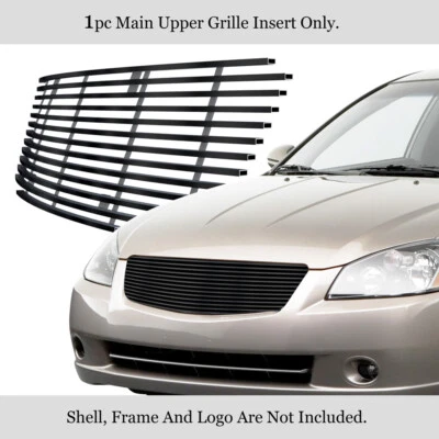 Se adapta a Nissan Altima 2005-2006 inserto de rejilla superior principal negro Foto 1 de 4