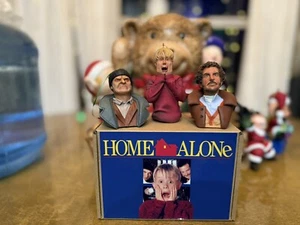Hand-Painted 3D Resin Printed Home Alone Christmas Ornament Set - Picture 1 of 12
