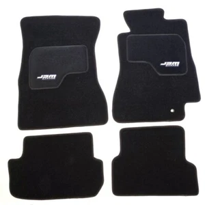 JDMGarageUK Floor Mats Premium Luxury Embroidered Black For Toyota Supra MK4 - Picture 1 of 7