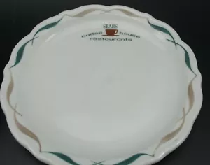 Syrakus China SEARS COFFEE HOUSE RESTAURANTS Brotteller weiß USA - Bild 1 von 6
