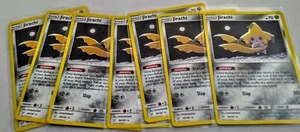 7x STELLAR WISH Jirachi 99/181 Non-Holo Rare Theme Deck Pokemon Team Up PLAYSET - Picture 1 of 1