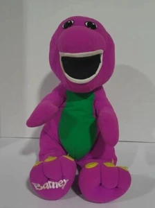 1993 Playskool Barney The Talking Purple Dinosaur 17" Lyons Group Plush WORKS - Picture 1 of 19