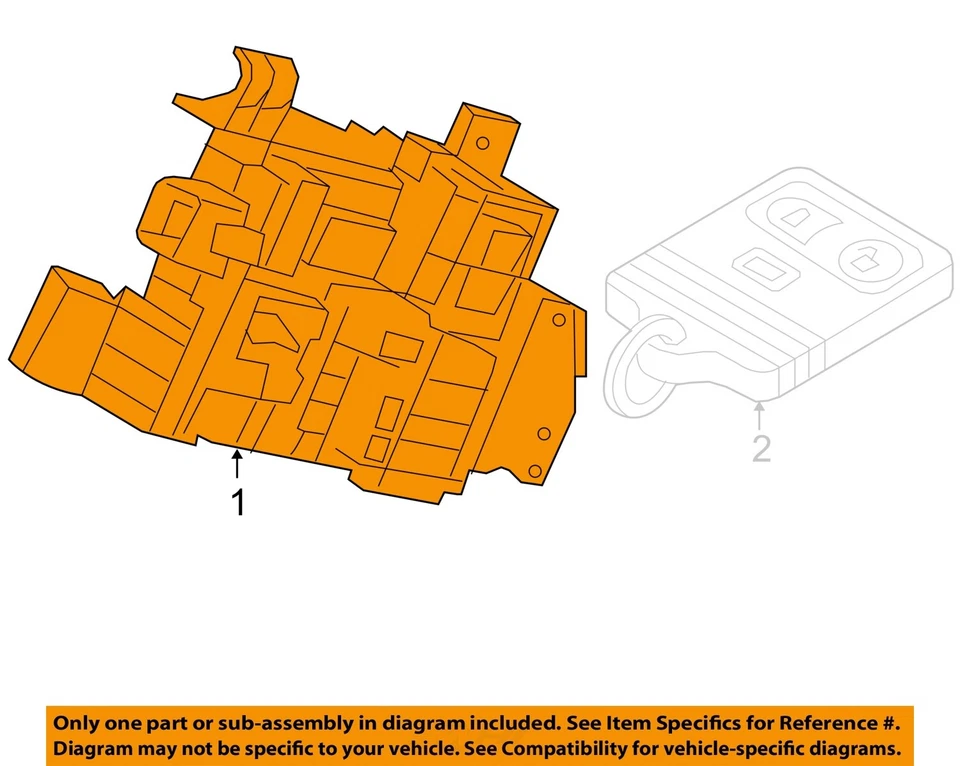 Ford OEM Anti-theft Alarm Control Unit DL3Z15604A Image 1