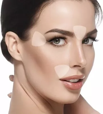 BLUMBODY 160 Pcs Silicone Anti Wrinkle Pad Patches For Face Eye Forehead UK Stock