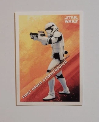 Topps Star Wars Rise of Skywalker Stormtrooper Illustrated Character Card IC-13 - Image 1 of 2