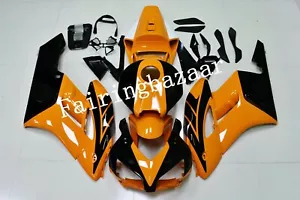 Fit for 2004 05 CBR1000RR Black Orange White ABS Injection Bodywork Fairing Kit - Picture 1 of 7
