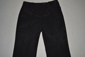 PANTALONES DE VESTIR EXPRESS DESIGN STUDIO EDITOR NEGRO BRILLO MUJER TALLA 4 - Imagen 1 de 5
