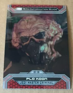 2015 TOPPS CHROME STAR WARS PERSPECTIVES PLO KOON #8-S - Picture 1 of 2