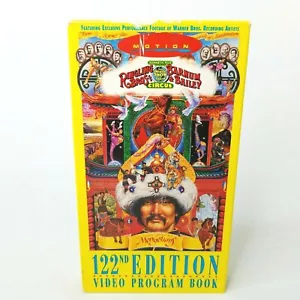 Ringling Brothers Barnum & Bailey Circus VHS 122nd Edition Video Program Book - Picture 1 of 5