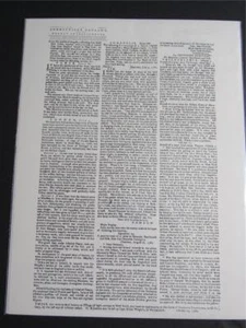 VINTAGE NEWSPAPER HEADLINES~BENEDICT ARNOLD CONDUCT & MAJOR ANDRE EXECUTION 1780 - Picture 1 of 7