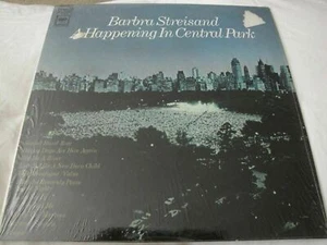 BARBRA STREISAND "A Happening in Central Park" Vinyl LP COLUMBIA RECORDS Stereo - Imagen 1 de 3