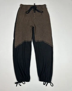 Pol Strick Jogginghose schwarz & braun Damen Größe Small Kordelzug Bein Hose - Bild 1 von 14