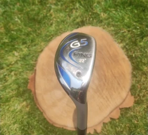 Ping G5 4 Hybrid 22° Grafalloy Pro Launch Blue Regular Graphite Mens RH - Picture 1 of 5
