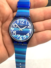 Swatch Watch LINAJOLA GN237 34mm 2013 Working New Battery