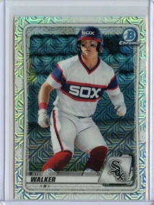 2020 Bowman Chrome Mega Box Prospects Refractors #BCP176 Steele Walker - Picture 1 of 1