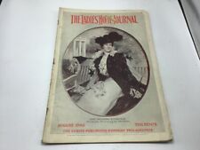 complete THE LADIES HOME JOURNAL; aug 1902 -- Mrs Theodore Roosevelt cover