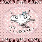 130: GC 17  'Meow' Greetings Card Blank inside for own message
