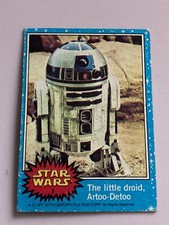 1977 Topps STAR WARS Series 1 #3, The little droid, Artoo-Detoo RARE