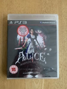 Alice Madness Returns PS3 Brand New & Sealed Very Rare - Picture 1 of 6