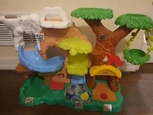 Fisher-Price little people JUNGLE Animals Sounds ZOO TALKERS NO CHARACTERS - Picture 1 of 6
