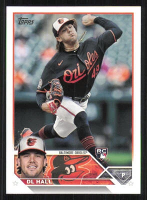 2023 Topps #547 DL Hall RC - Image 1 of 2