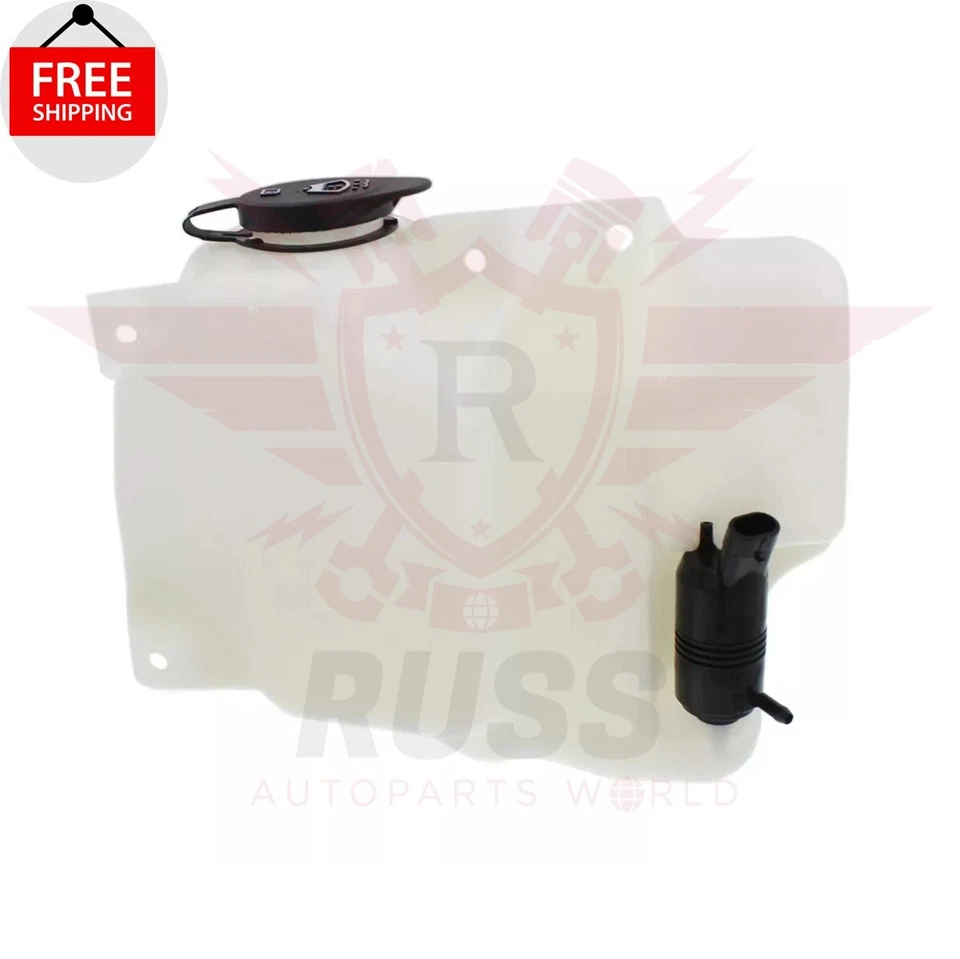 New Windshield Washer Fluid Reservoir with Pump & Cap Fits 2004-2012 GMC Canyon Foto 1 de 4