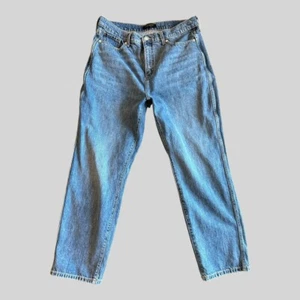 Banana Republic Damenjeans Größe 14 starr hoher Bund gerade mittlere Waschung #0680 - Bild 1 von 9