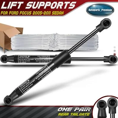 2x Soportes de elevación de maletero trasero puntales de amortiguador para Ford Focus 2000-2011 5S4Z54406A10BA Foto 1 de 4
